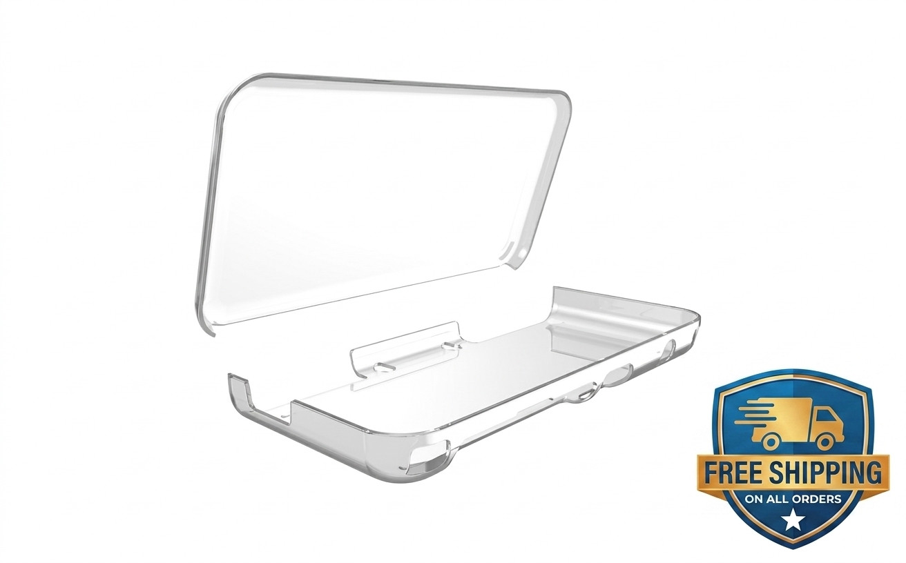 Crystal Clear Hard Shell Skin Cover for Nintendo New 3DS XL LL 2015 Protector