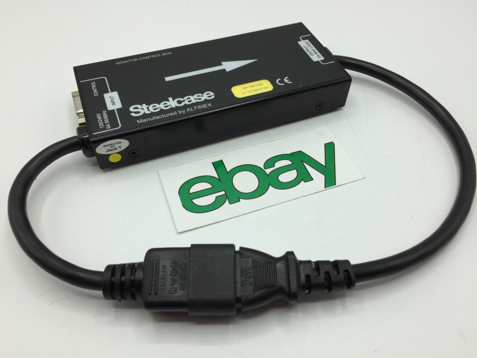 ALTINEX STEELCASE SP106-103 Monitor Control Box ~ FREE S/H