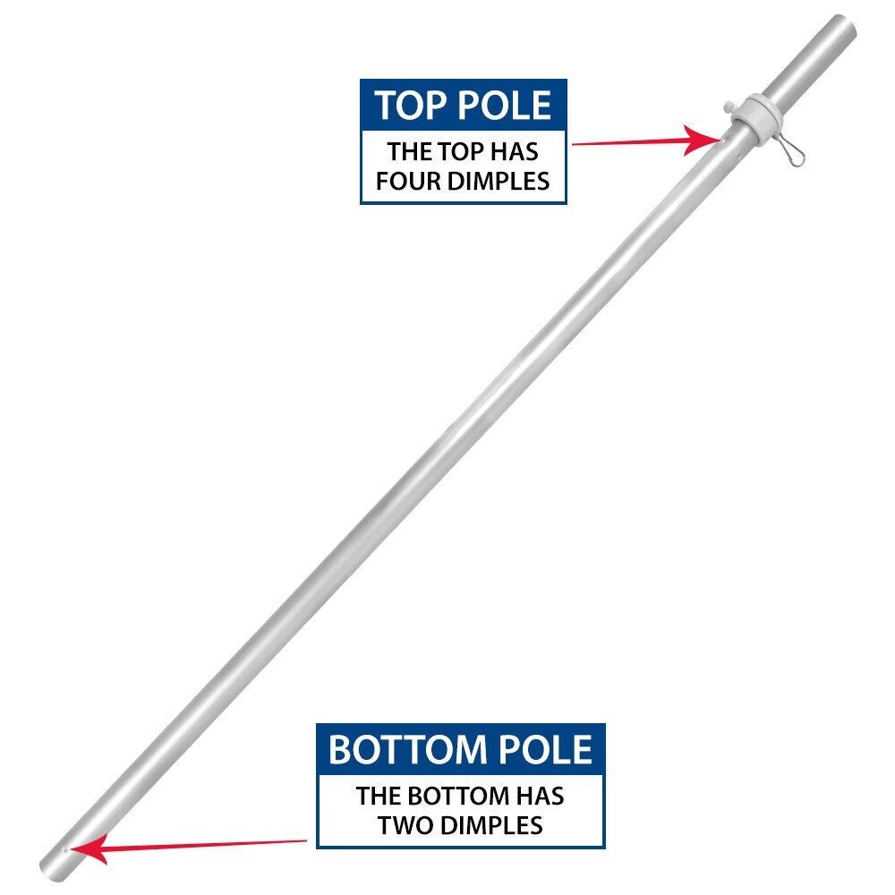Hot Tubs Swooper Advertising Flag & Pole Kit
