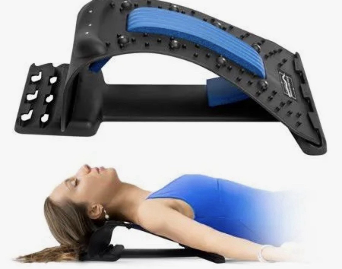 INNOSTRETCH Neck Stretcher Orthopedic Adjustable Acupoint Massage Device