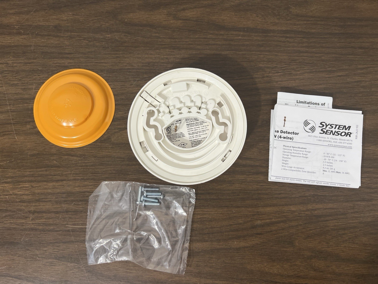 System Sensor 4WTA-B 4W Smoke Detector WORKING