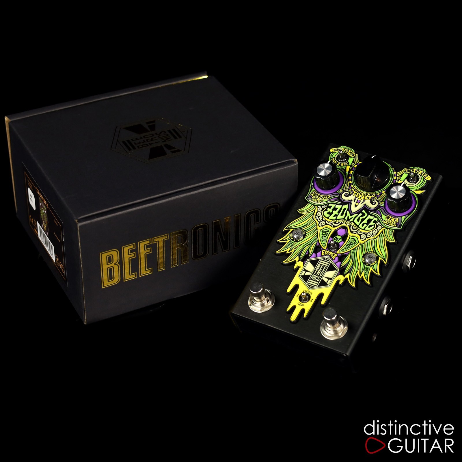 BRAND NEW BEETRONICS ZZOMBEE FILTREMULATOR FUZZ / FILTER / TREMOLO GUITAR PEDAL