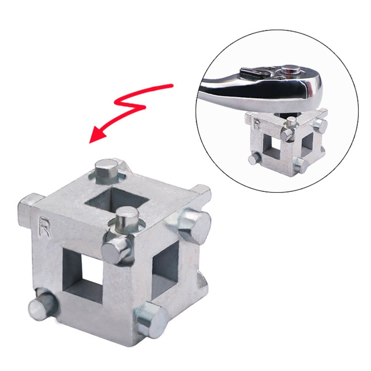 Car Brake Caliper Piston Spreader Tool Compact Piston Adjusting Tool