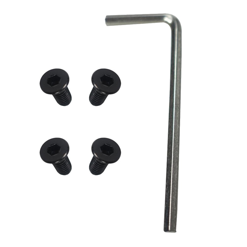 Scooter Handlebar Front Fork Screws Replacement Stainless Steel Durable Black