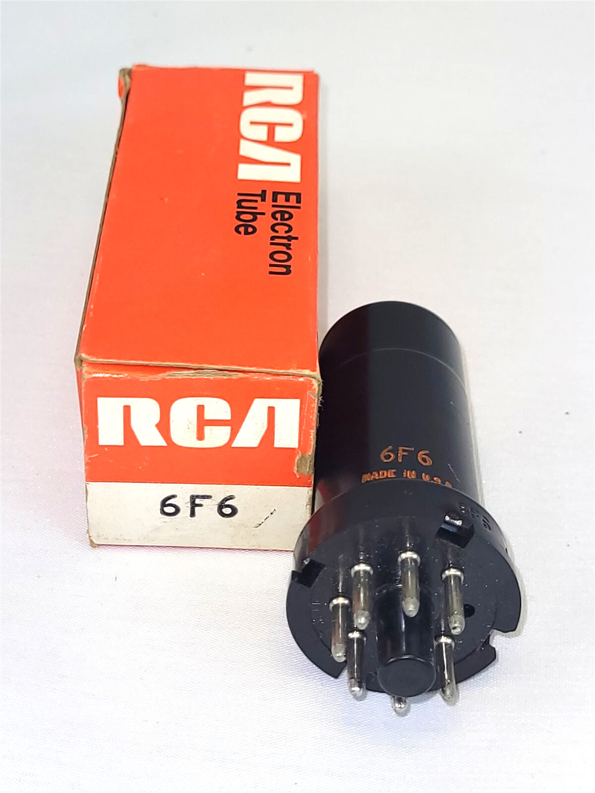 RCA 6F6 Radio Vacuum Tubes In Original Box ~ T518