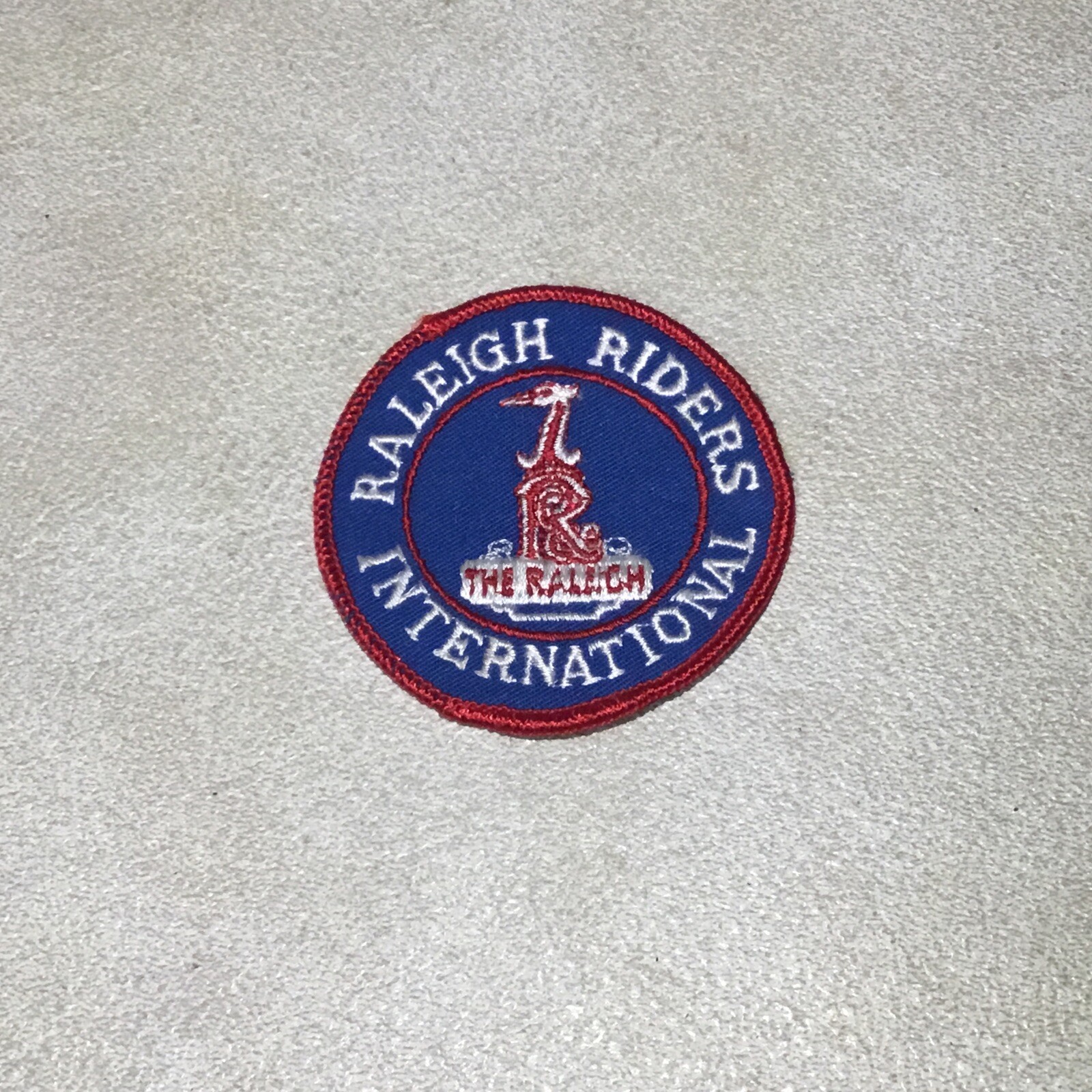 WWII US Army Homefront Public Raleigh Service Twill Patch ‘Raleigh Riders’ Int