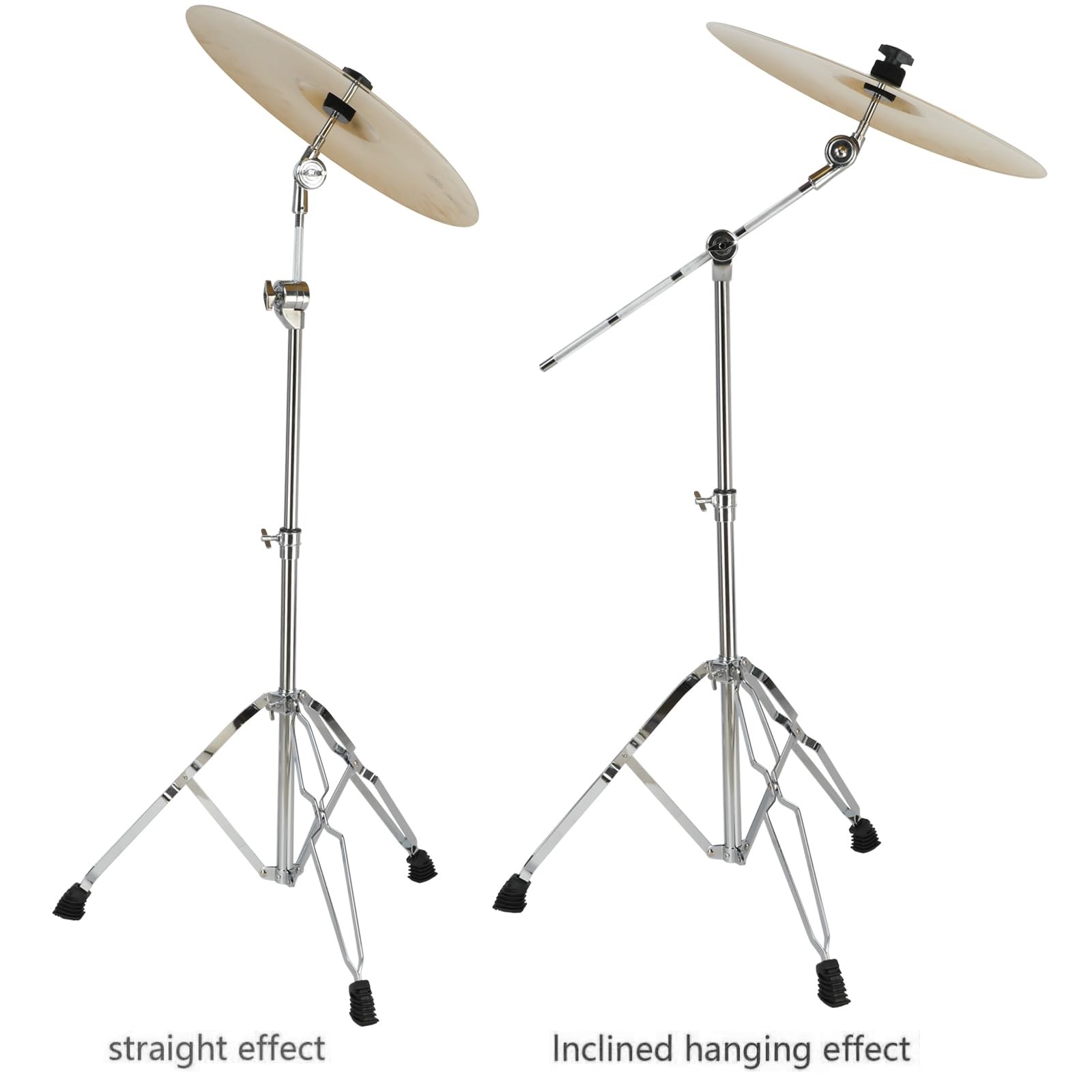 Cymbal Stand Single-braced Boom Adjustable for Drum Hardware - Stable Portable