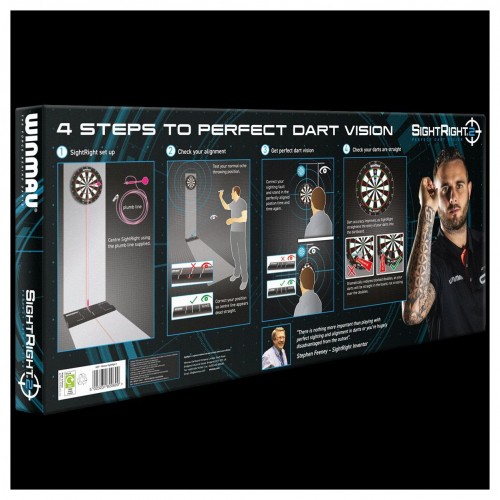 SightRight 2 - Training Aid Winmau - Approx. 61X27Cm 8207