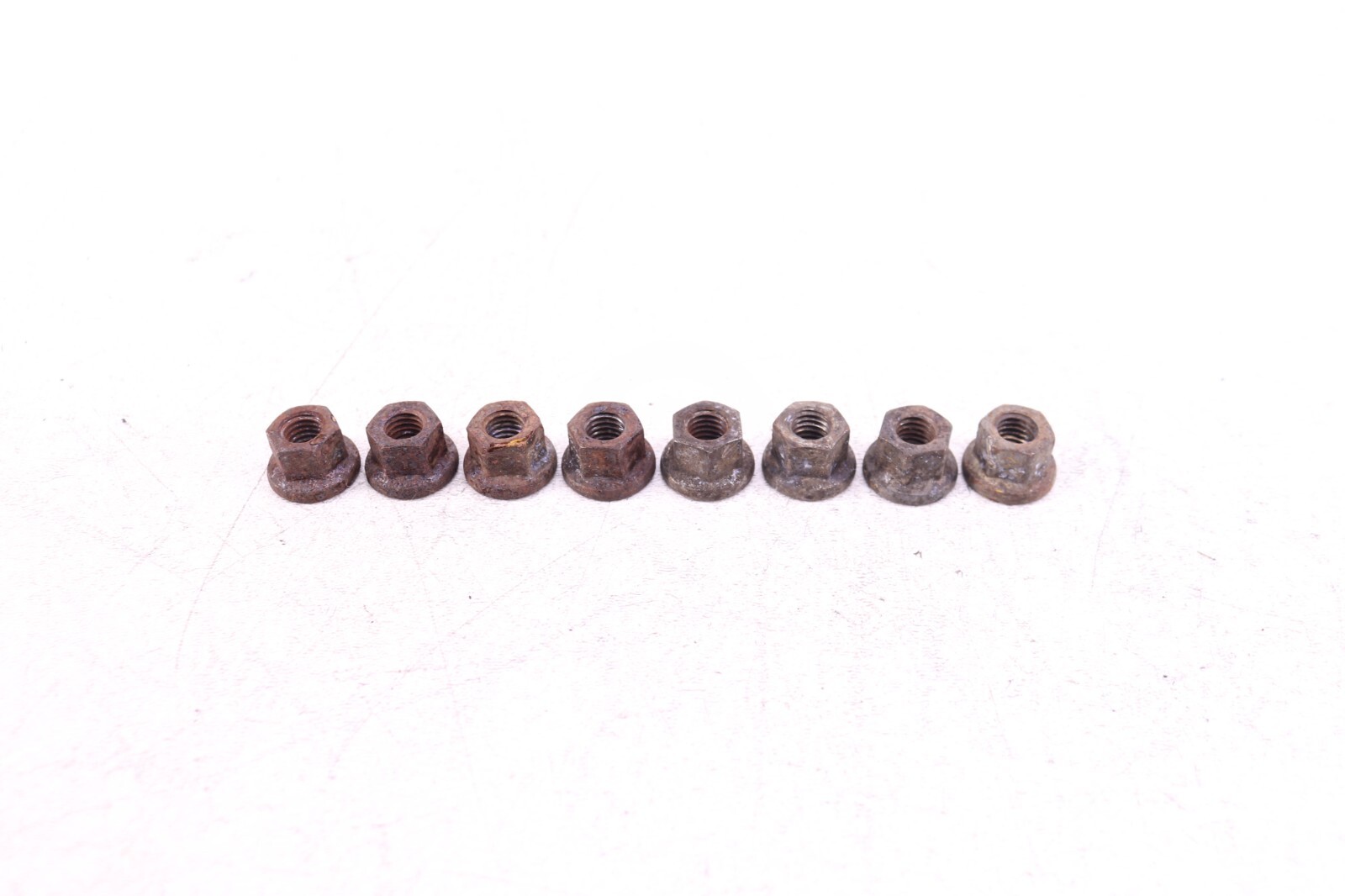 2007 07 08 YAMAHA R1 YZF 1000 OEM EXHAUST HEADER MOUNT NUTS Y144