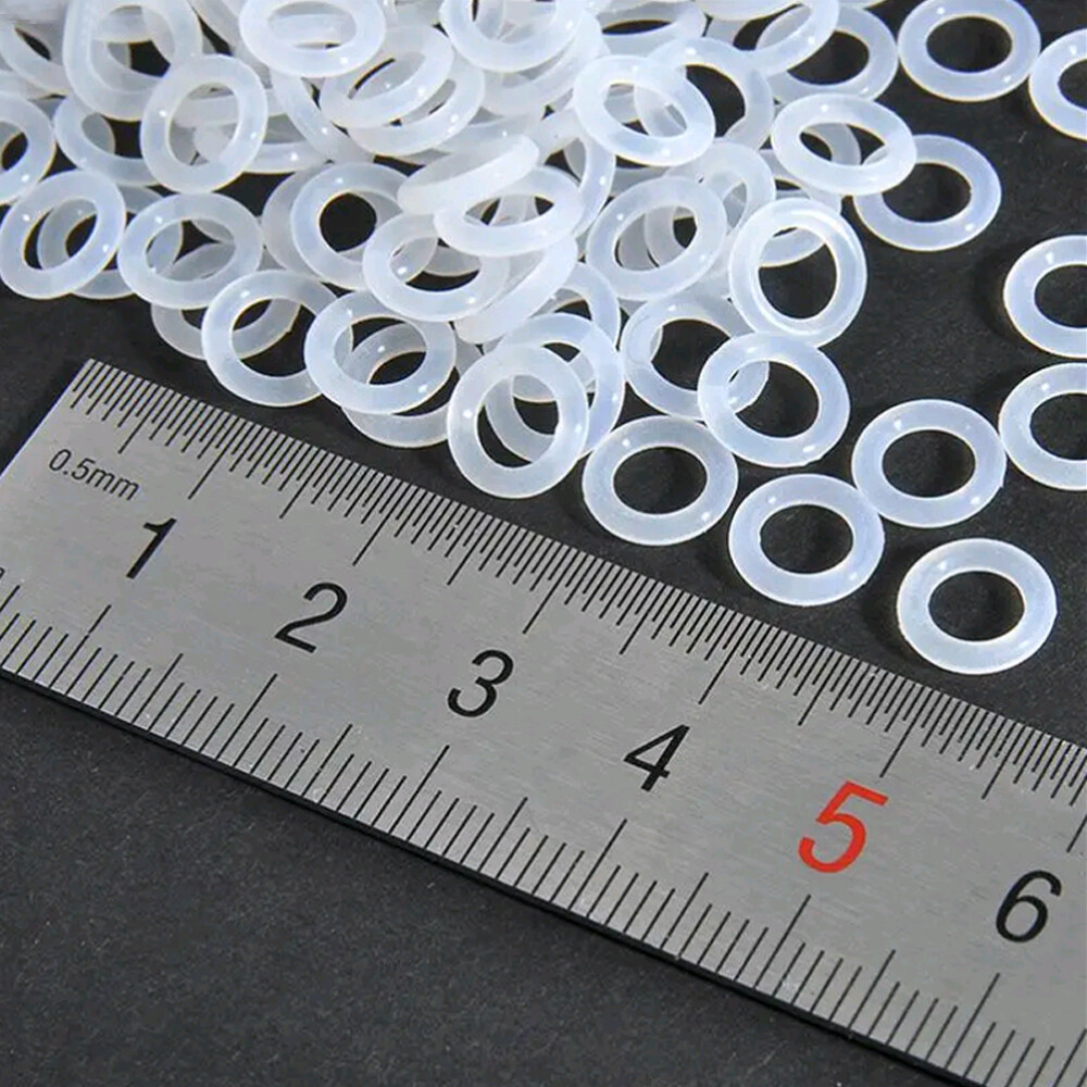 108Pcs White Keycap Rubber O-Ring Switch Sound Dampeners For Cherry MX Keyboards