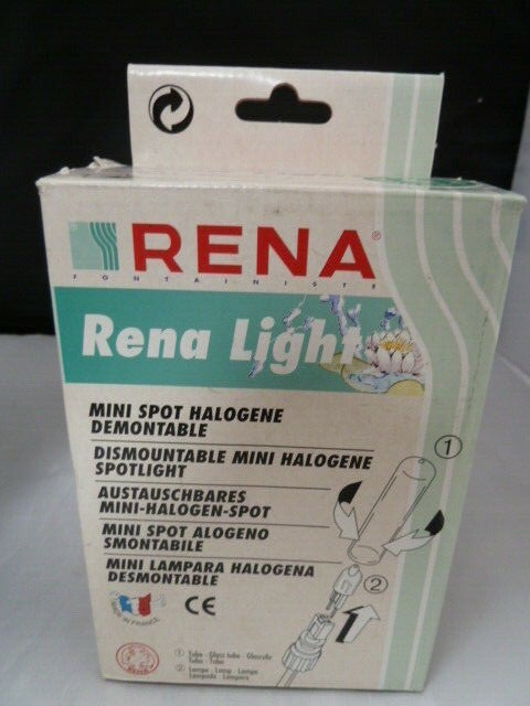 RENA  LIGHT   MINI SPOT  HALOGEN SPOTLIGHT AQUARIUM  TANK LIGHT