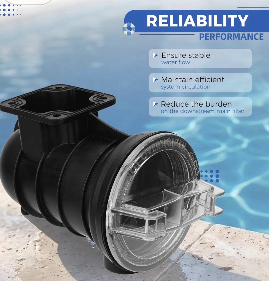 Orvex Complete 5" Pool Pump Strainer Trap Kit Replacement for Pentair