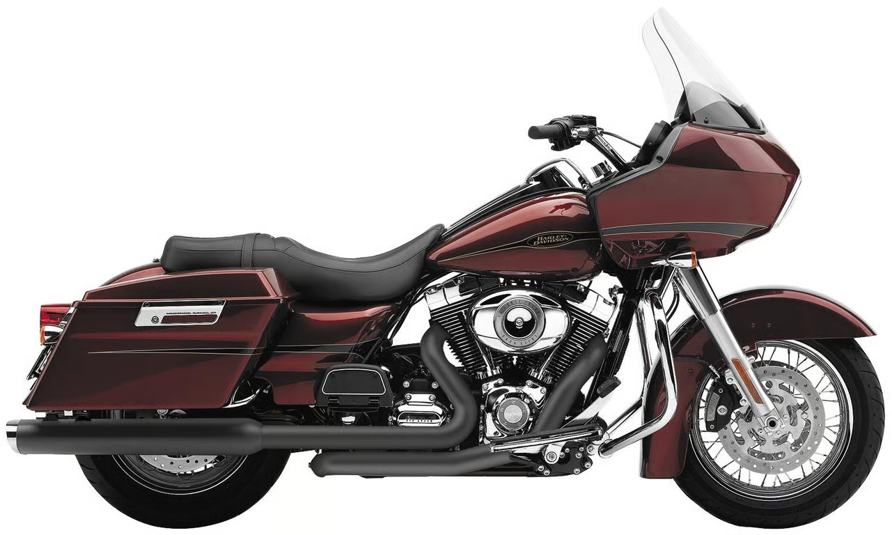 Cobra PowerPort Dual Head Pipes - Chrome Motorcycle Street Bike 6254 1802-0298