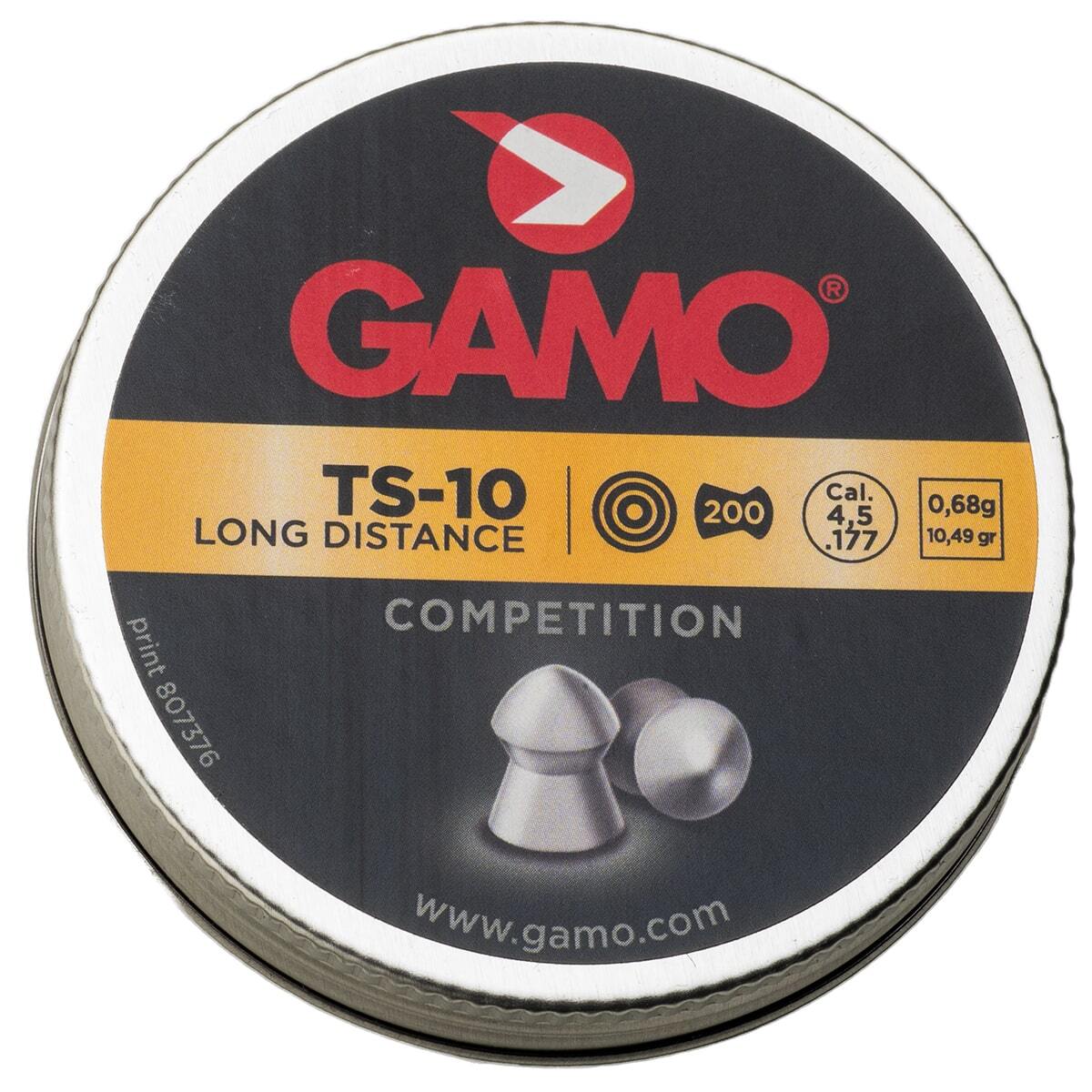 Gamo TS-10 .177 Precision Pellet Ammunition Dome Tip Lead