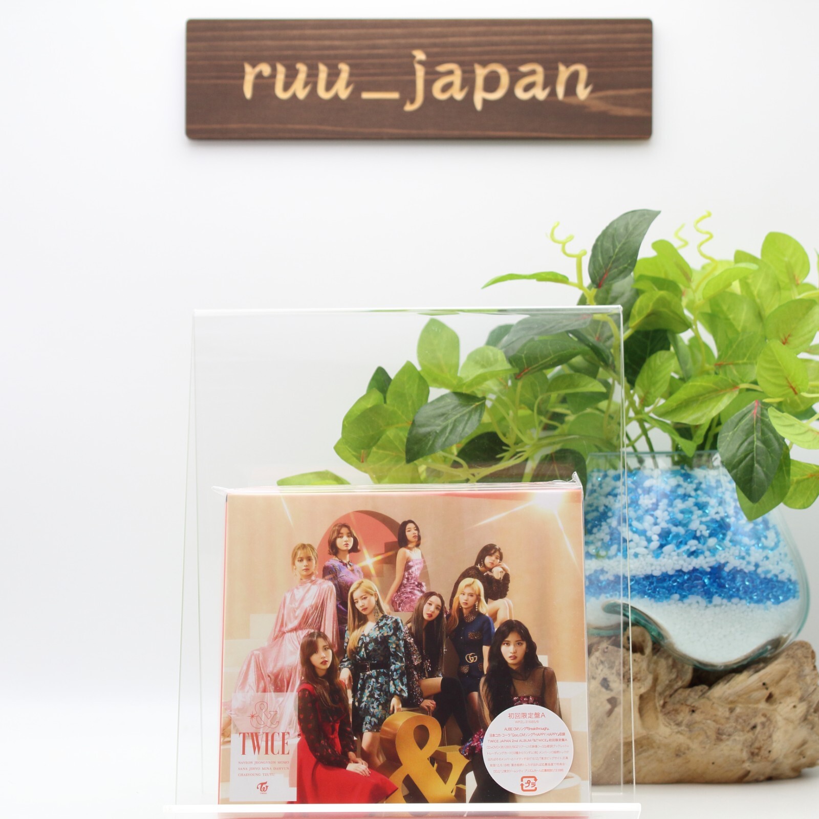 TWICE &TWICE First Limited Edition Type A CD DVD Booklet Card Japan NEW