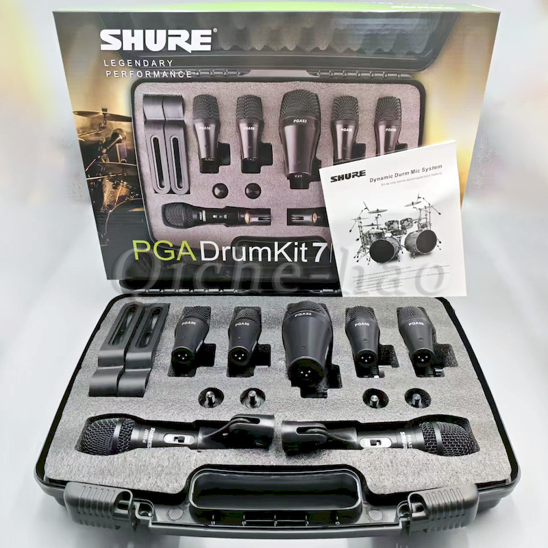Shure PGA Drumkit7 Complete Drum Microphone Kit BEST Fast Shipping