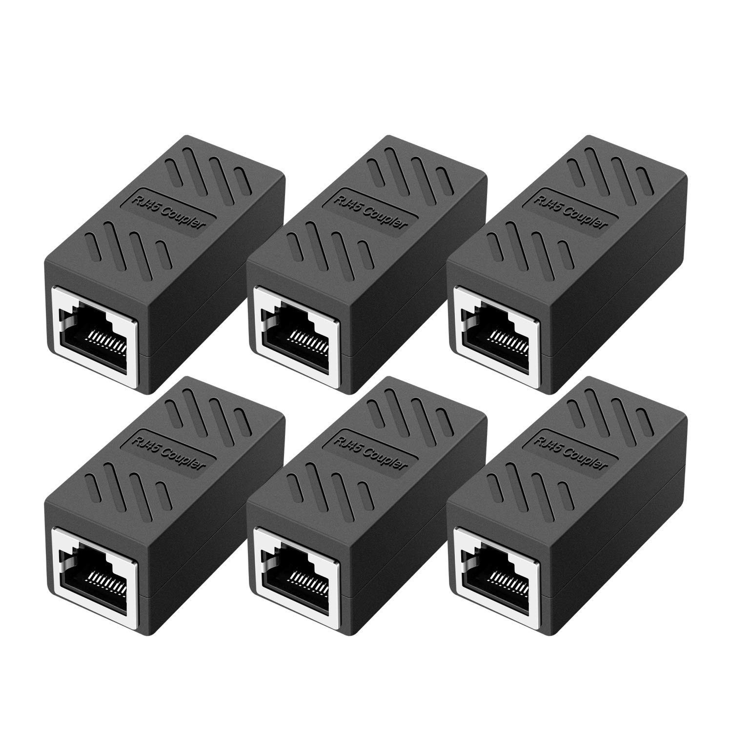 RJ45 Coupler Ethernet Coupler Inline Coupler for Cat8/ Cat7/ Cat6/ Cat5e/ Cat...