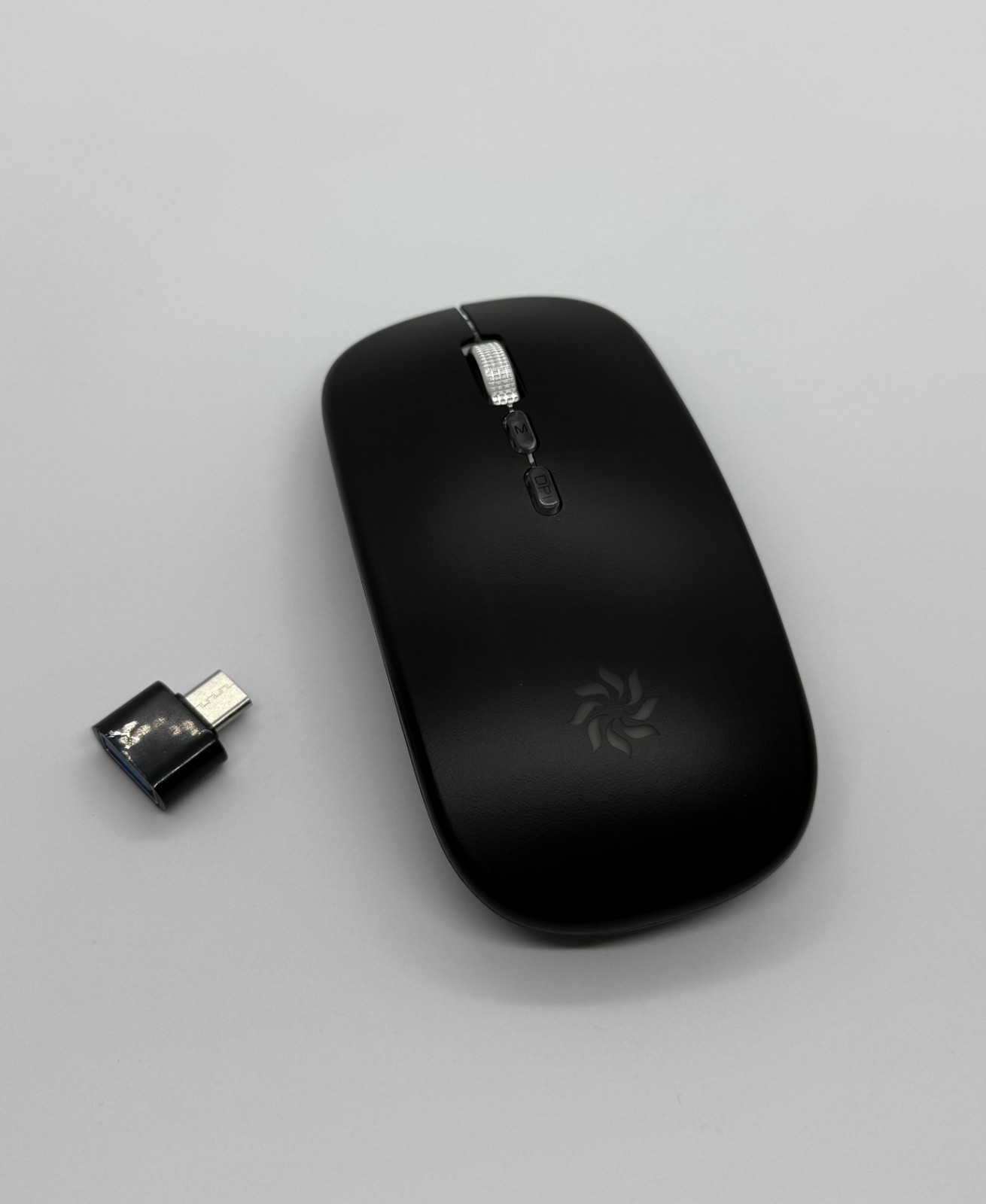 KBCASE Wireless Rechargeable Mouse, New, Black