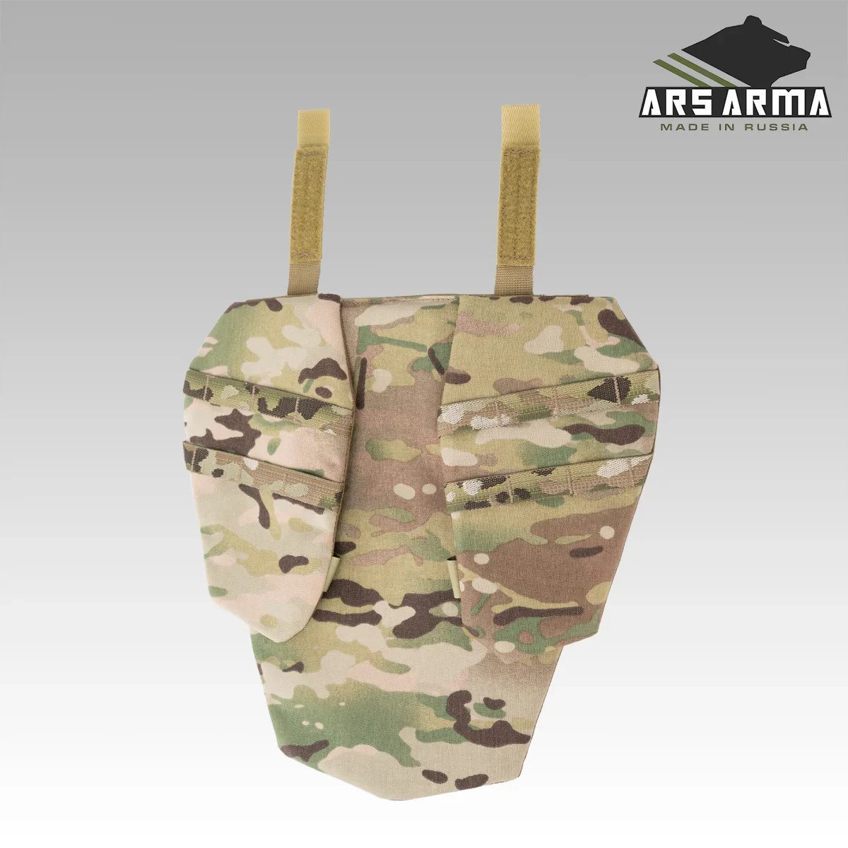 Russian Ars Arma A-21 Clover Tactical Groin Protection Pad - Multicam Camo