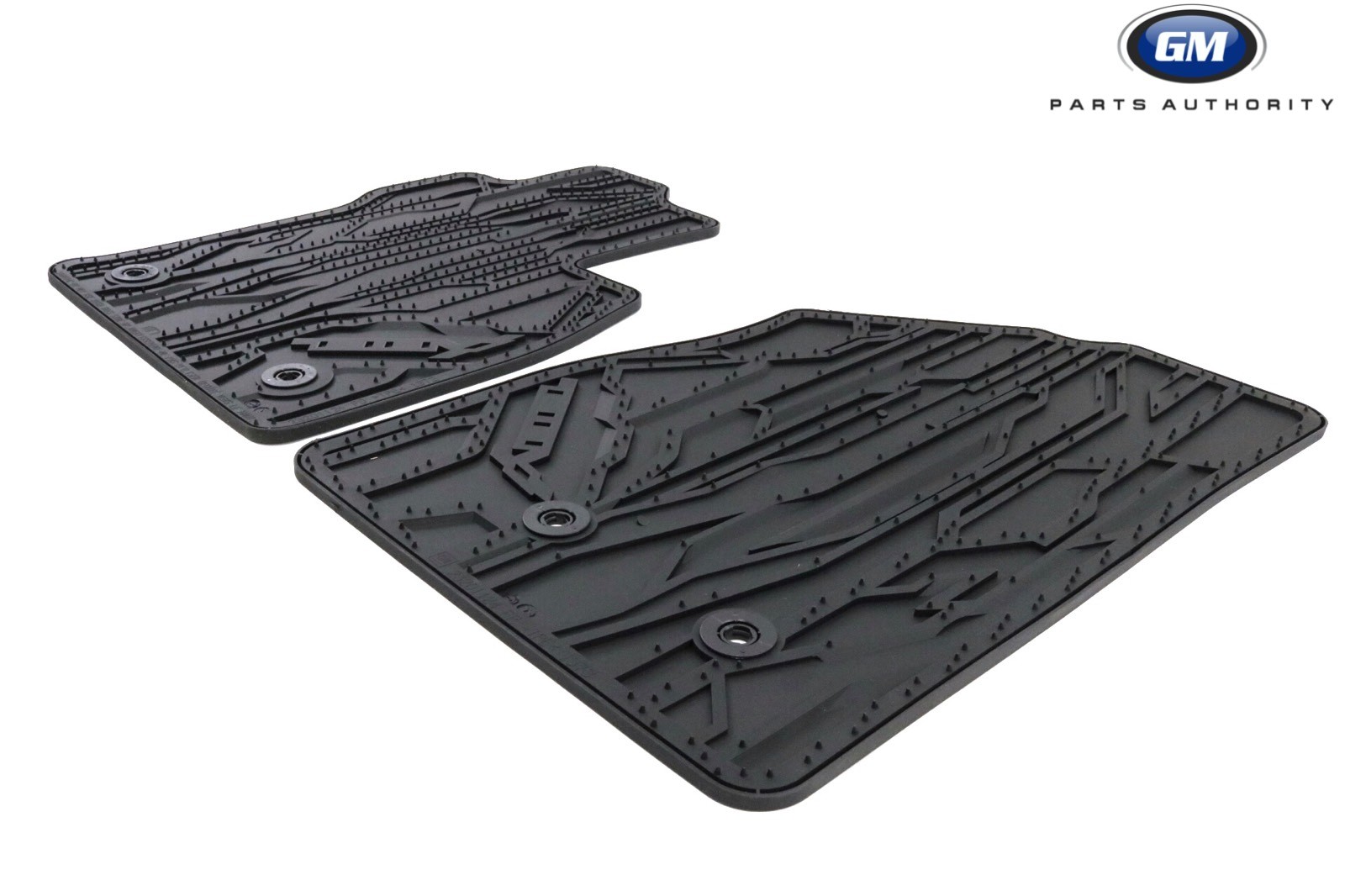2016-2019 Chevrolet Volt Front Rear & Cargo Mats All Weather Mats Black OEM GM