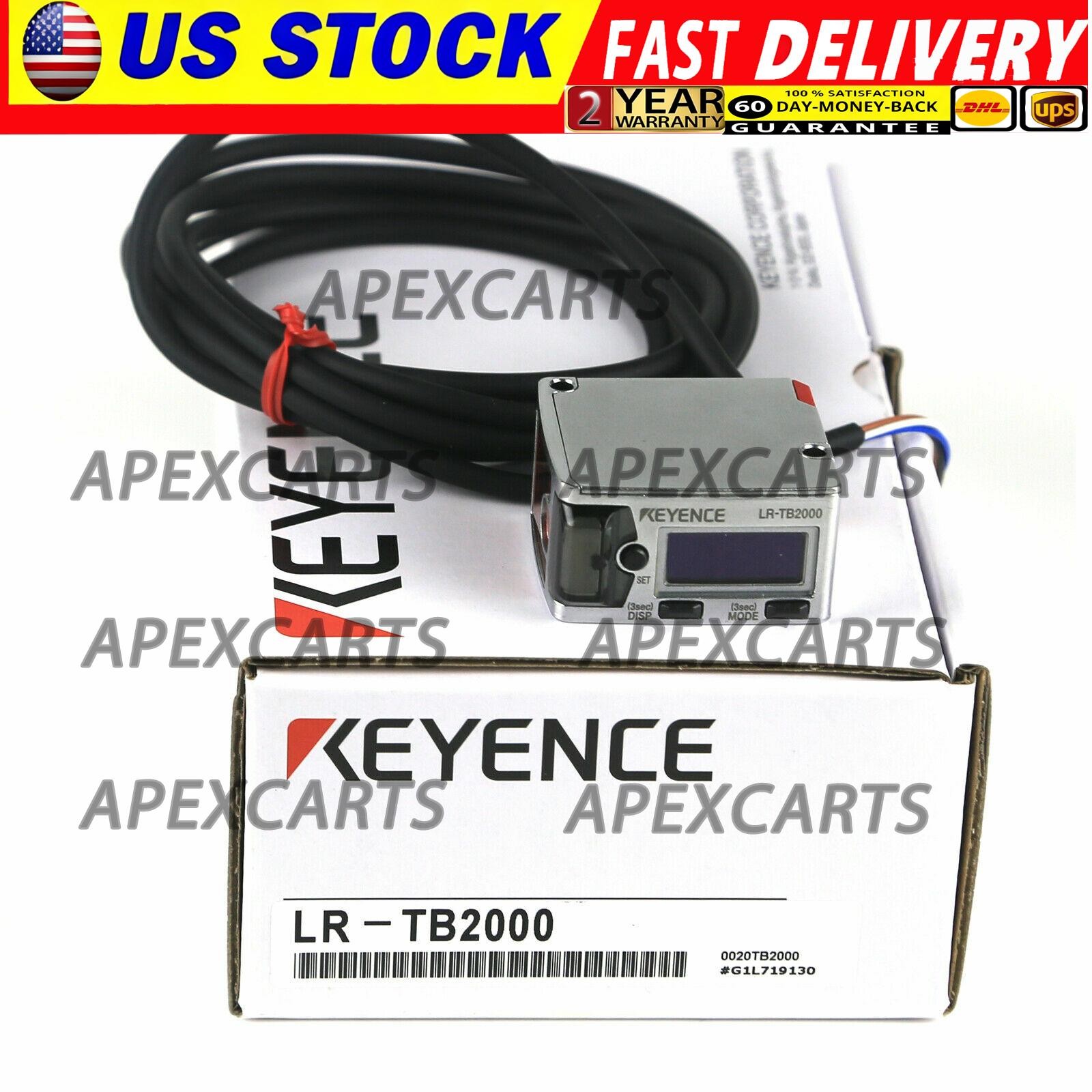New In Box KEYENCE LR-TB2000 All Purpose Reflective Sensor 2M