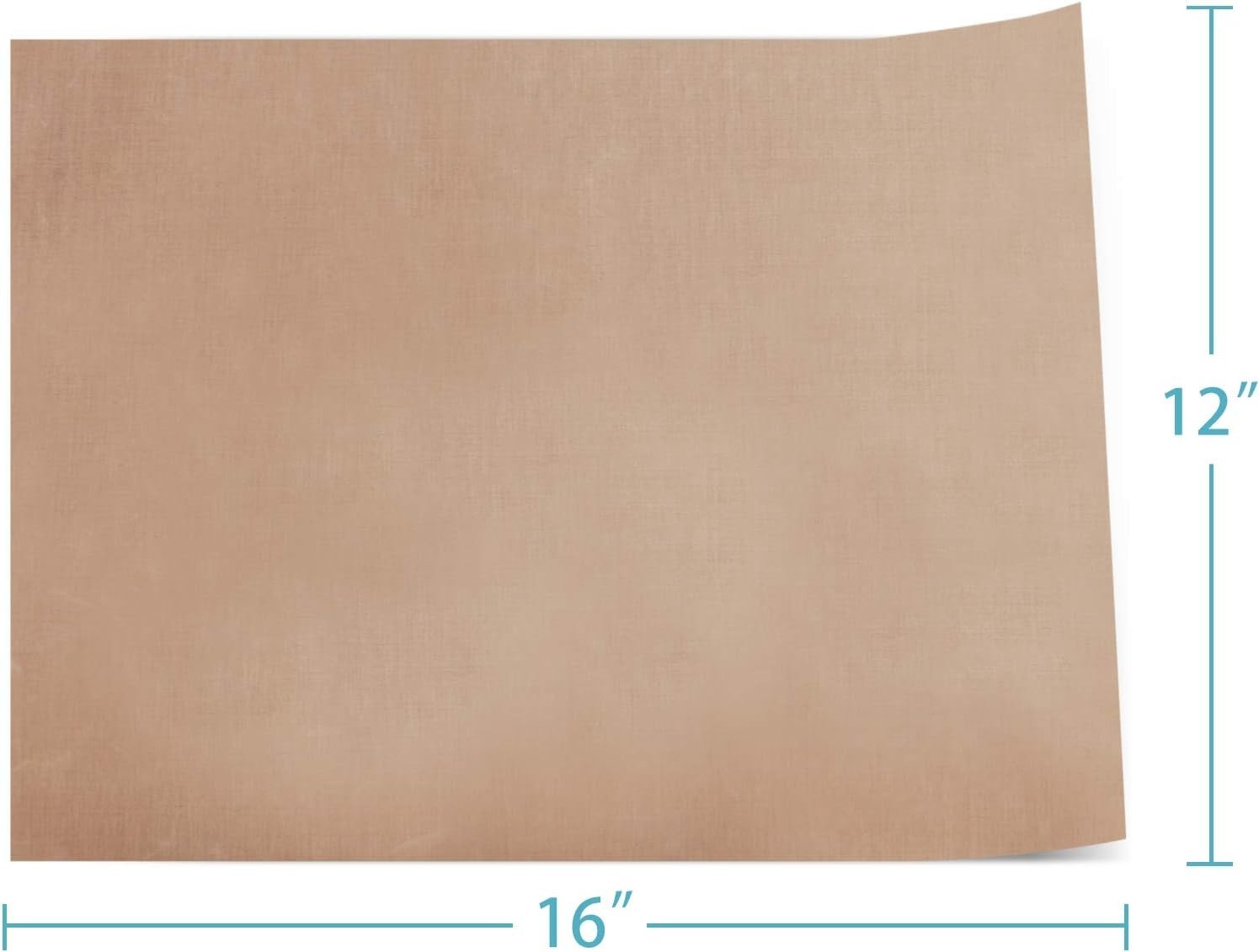 Versatile 12x16" PTFE Sheets for Heat Press - 3 Pack Non-Stick Solution