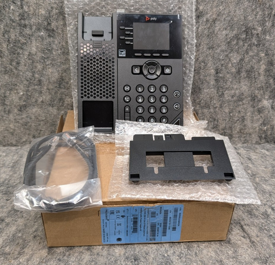 Poly VVX-250 IP Phone VoIP Polycom - Replacement 🔥New🔥