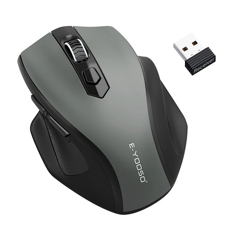 E-YOOSO 2.4G Wireless Mouse Portable Ergonomic Mouse Supports Power-saving