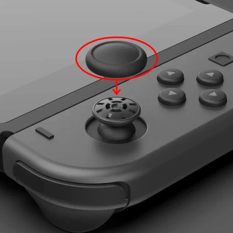 For Nintendo Switch/Lite/OLED Thumb Joy Con Analog Stick Grip Cap Rubber Cover