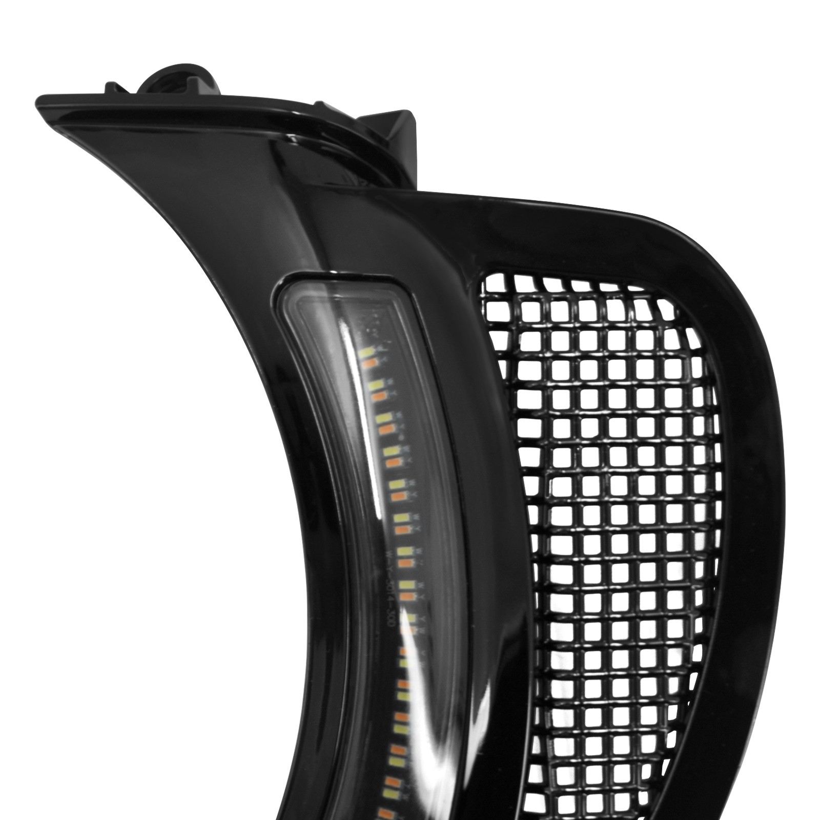 Headlight Vent Accent LED Running Turn Signal Light For Harley Road Glide 2015+