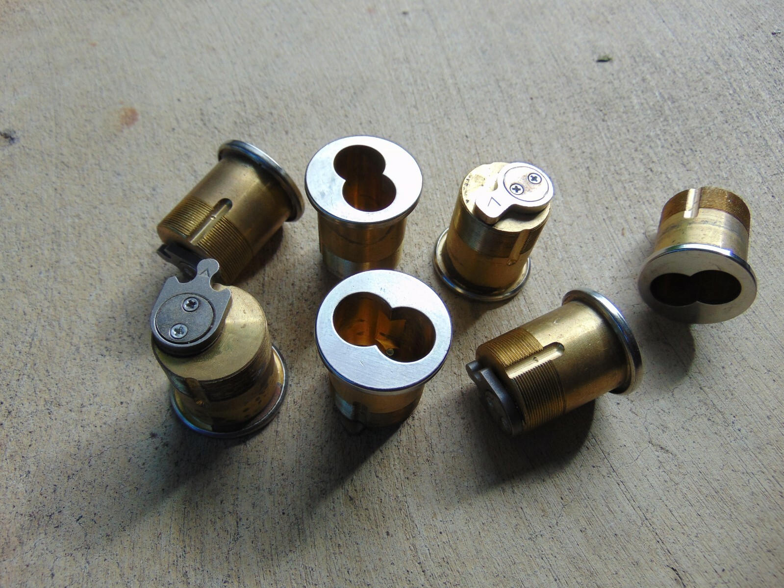 7- CORBIN RUSSWIN IC MORTISE CORES 7 PIN LOCK LOCKSMITH