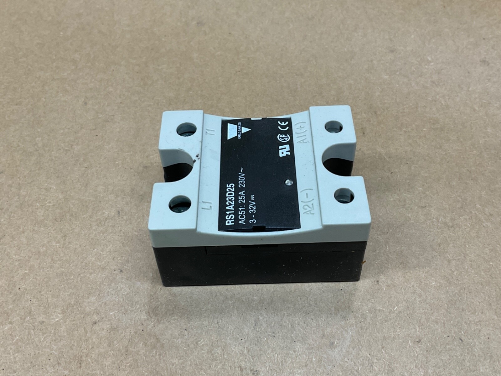 Carlo Gavazzi RS1A23D25 230V 25A Solid State Relay #72F2