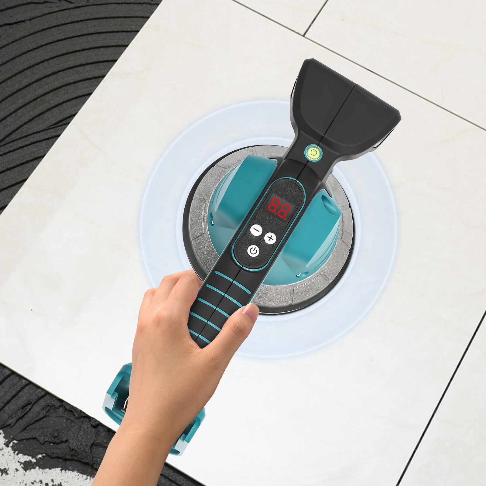 1PC Tile Vibration Leveling Machine Adjustable Tiler Vibrator Tool Floor/ Wall