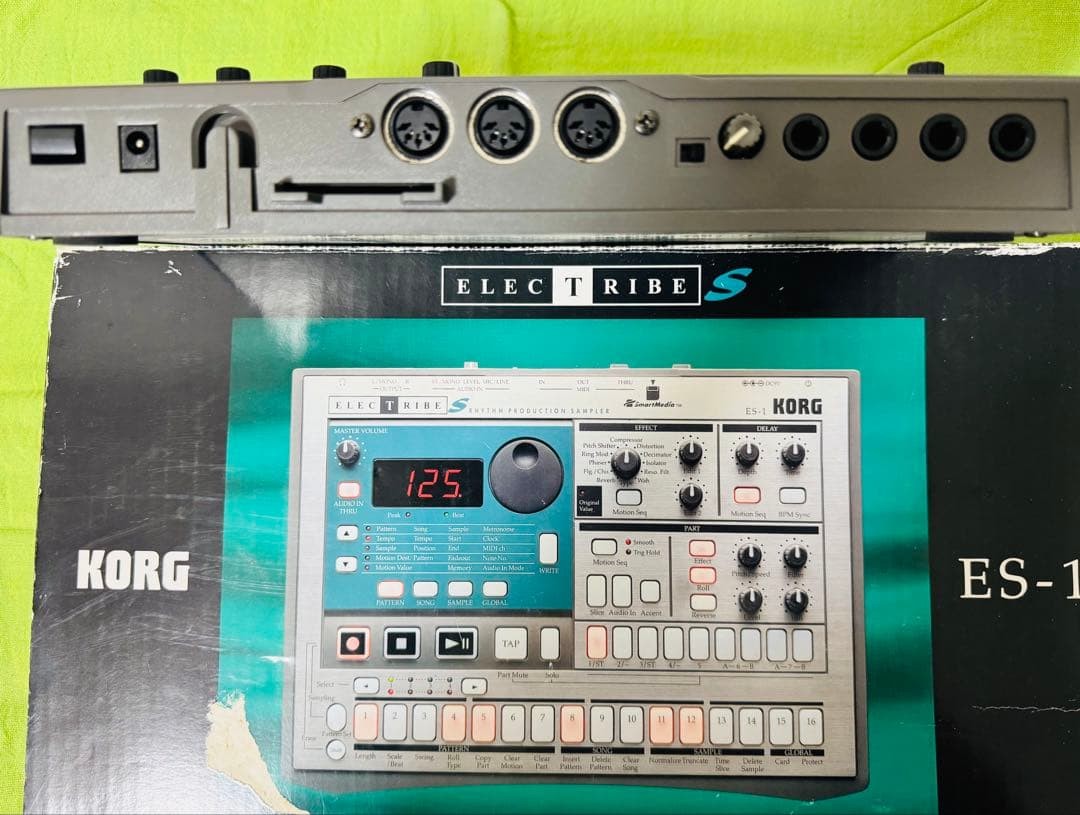 Korg Electribe ES-1 Rhythm Sampler Sequencer Tested Working w/ Original Box AC