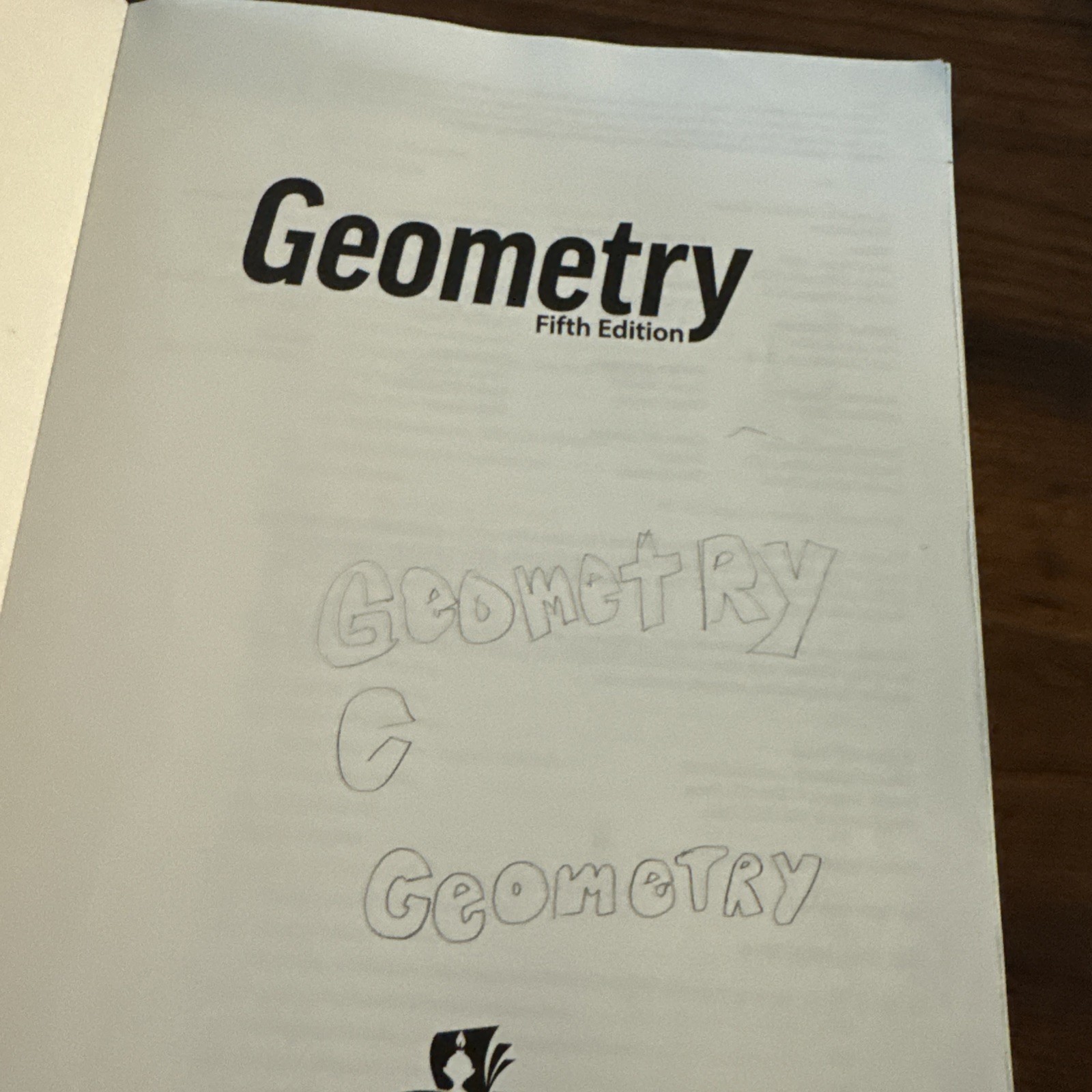 BJU Geometry 5th Ed Student Text PB Used