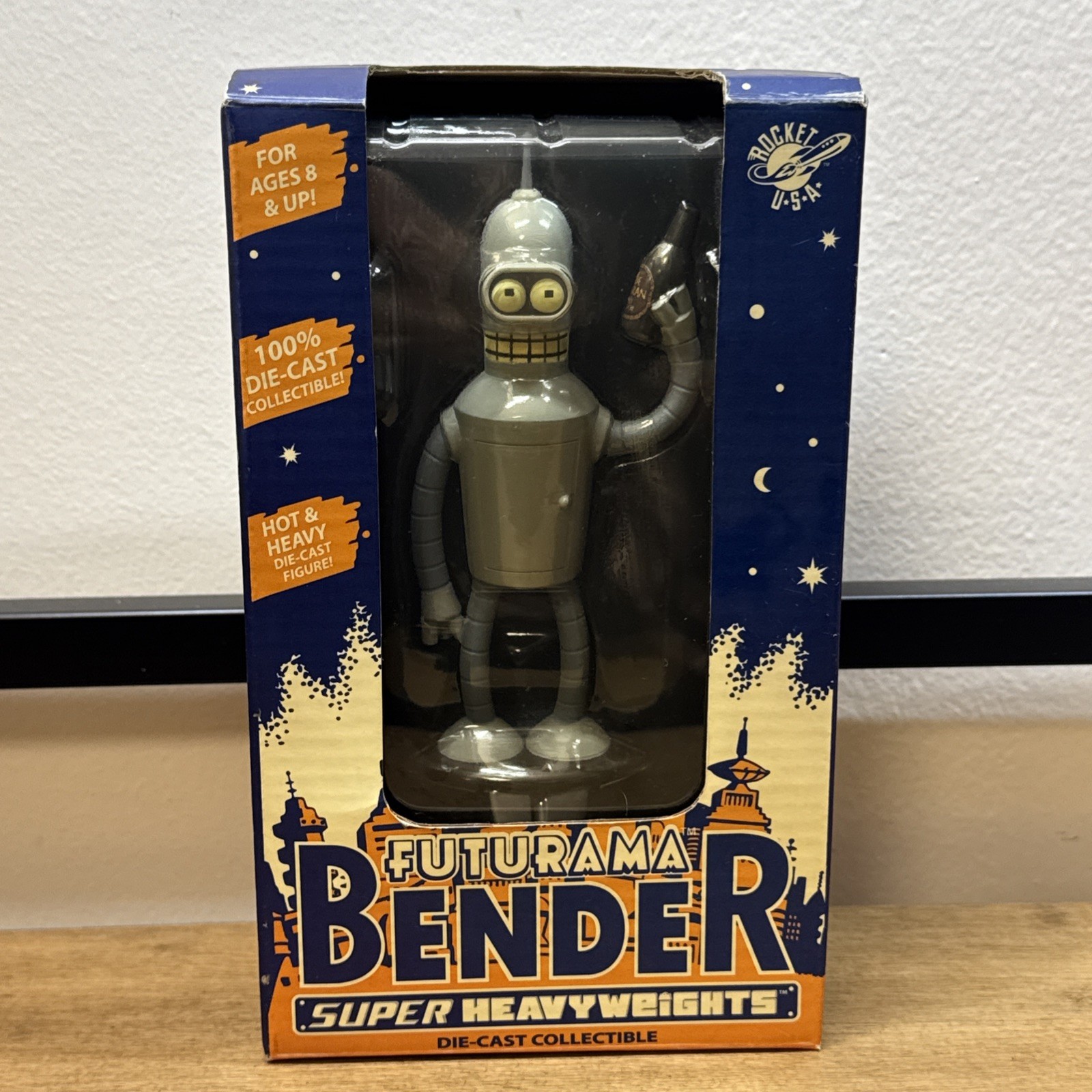 2006 Futurama Bender Super Heavyweights Diecast figure 5" Item#660