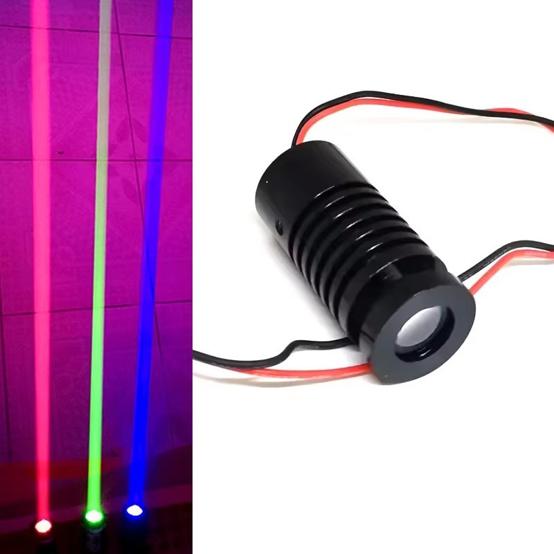 Red Green Blue Fat Dot Beam 50/100/200mW Laser Module Halloween Stage Lighting