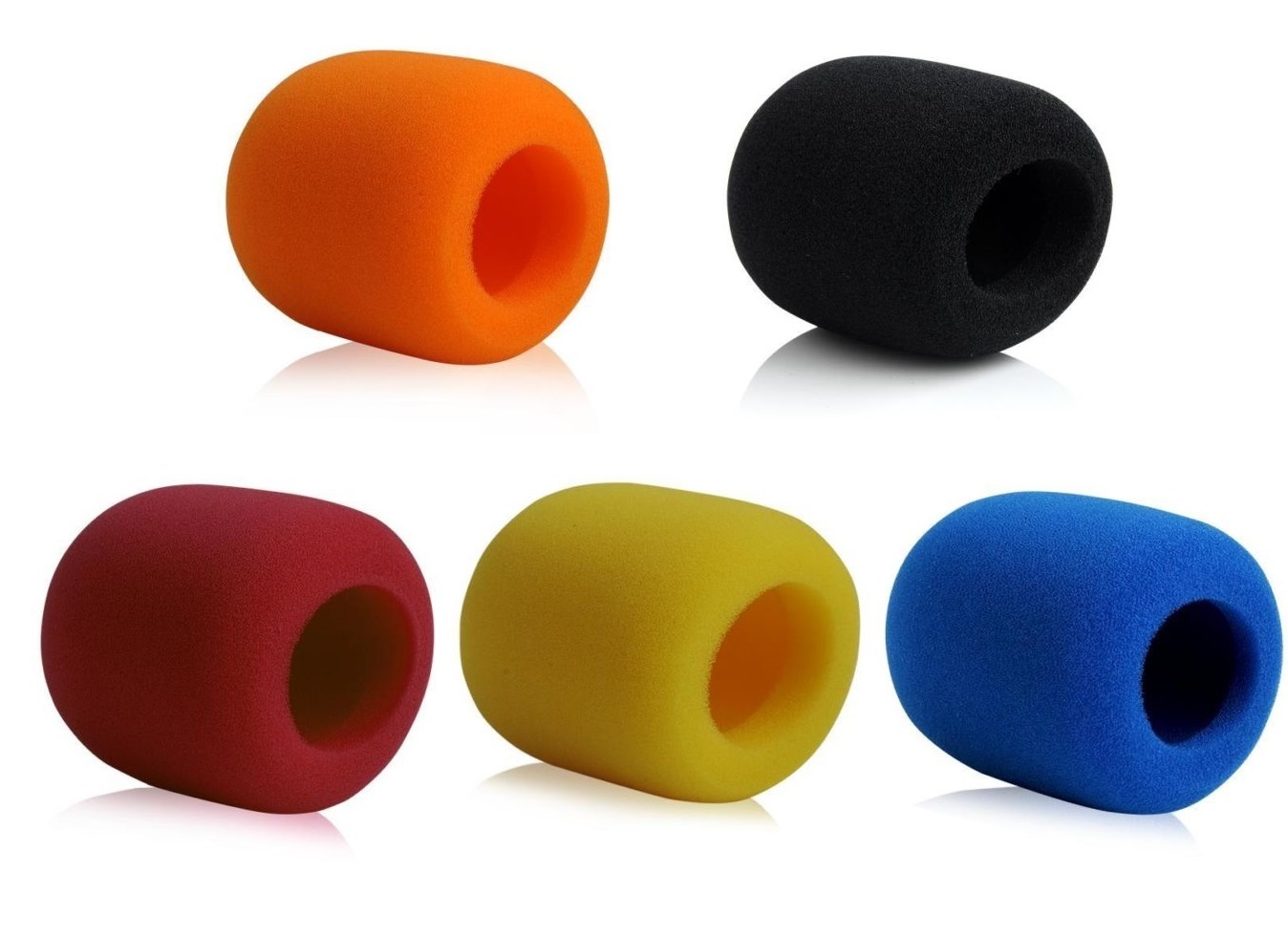 5 Pack Microphone Windscreen Sponge Replacement for Shure SLXD4 SM58 Wireless