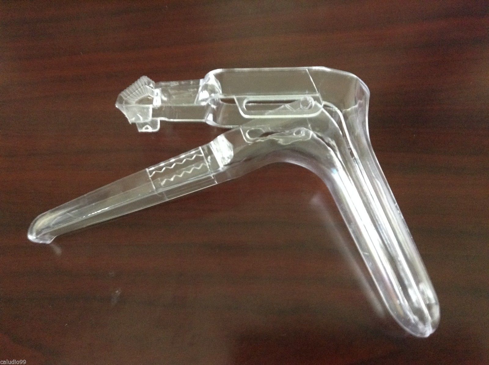 1 Disposable Vaginal Speculum Size L, Sterile, Plastic, Clear NEW - no screw-