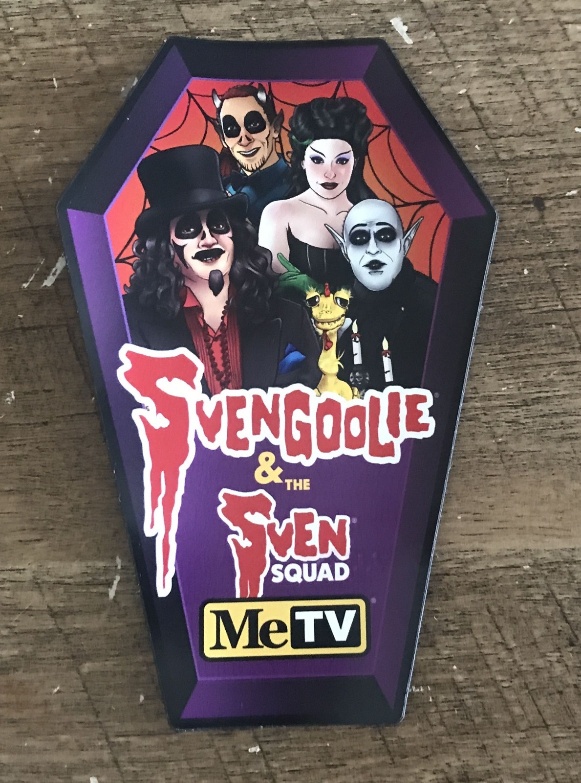 SVENGOOLIE & THE SVEN SQUAD SDCC 2026 EXCLUSIVE COMIC CON CAST MAGNET MINT!