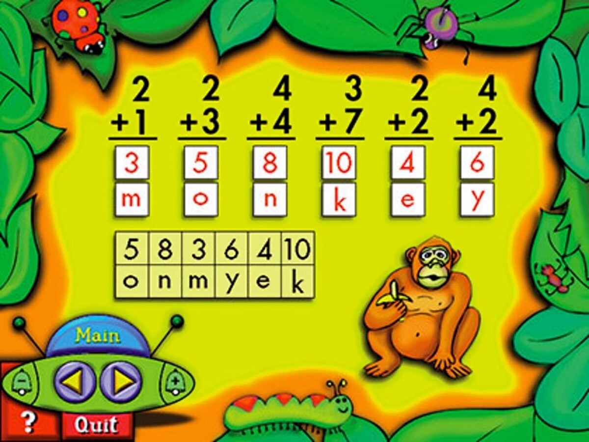Fun With Addition & Subtraction Ages 5-8 Edutainment PC Software Sealed New