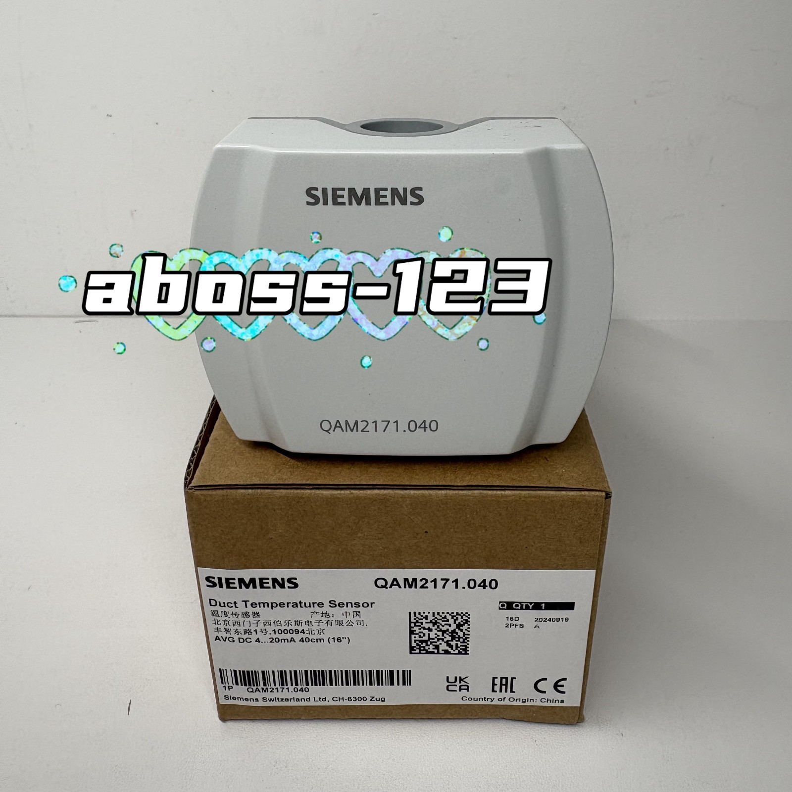 SIEMENS QAM2171.040 Temperature Sensor#1pcs New In Box