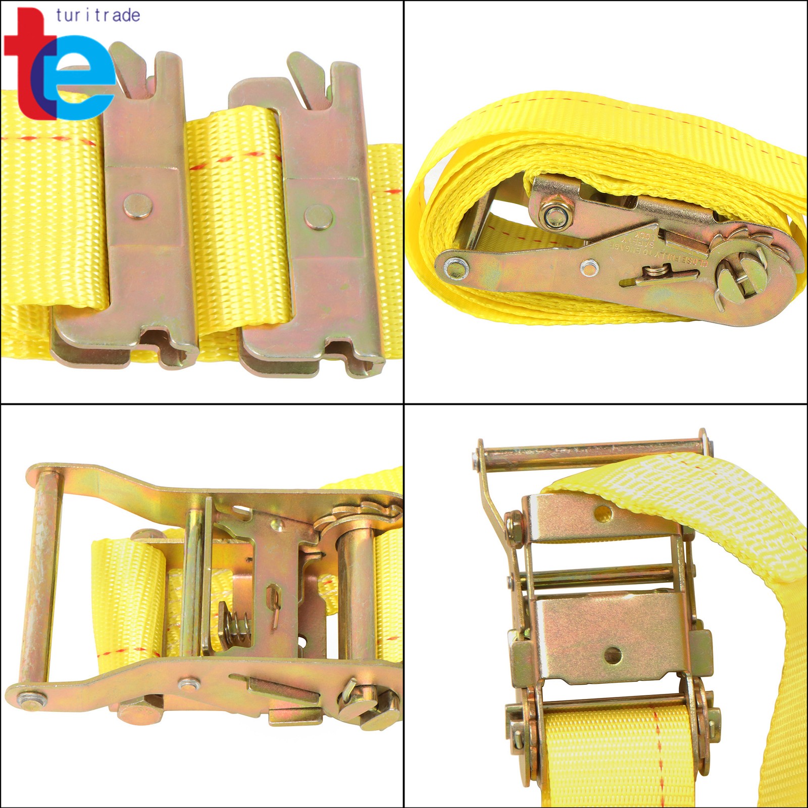 E Track Tie Down Rail Kit 4' E Track Rails End Caps ETrack Straps