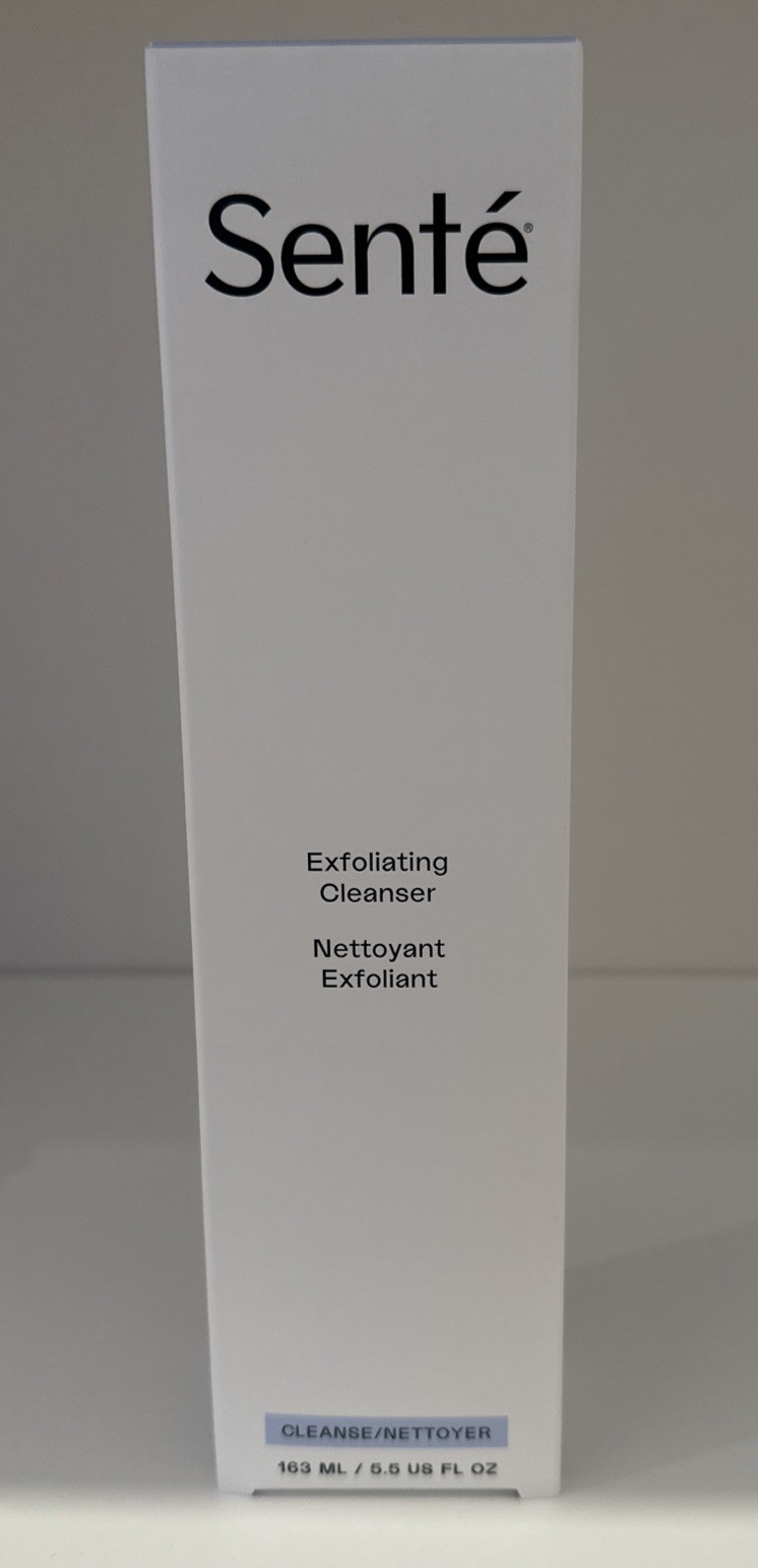 SENTE Exfoliating Cleanser 5.5 oz / 163 ml NEW Sealed