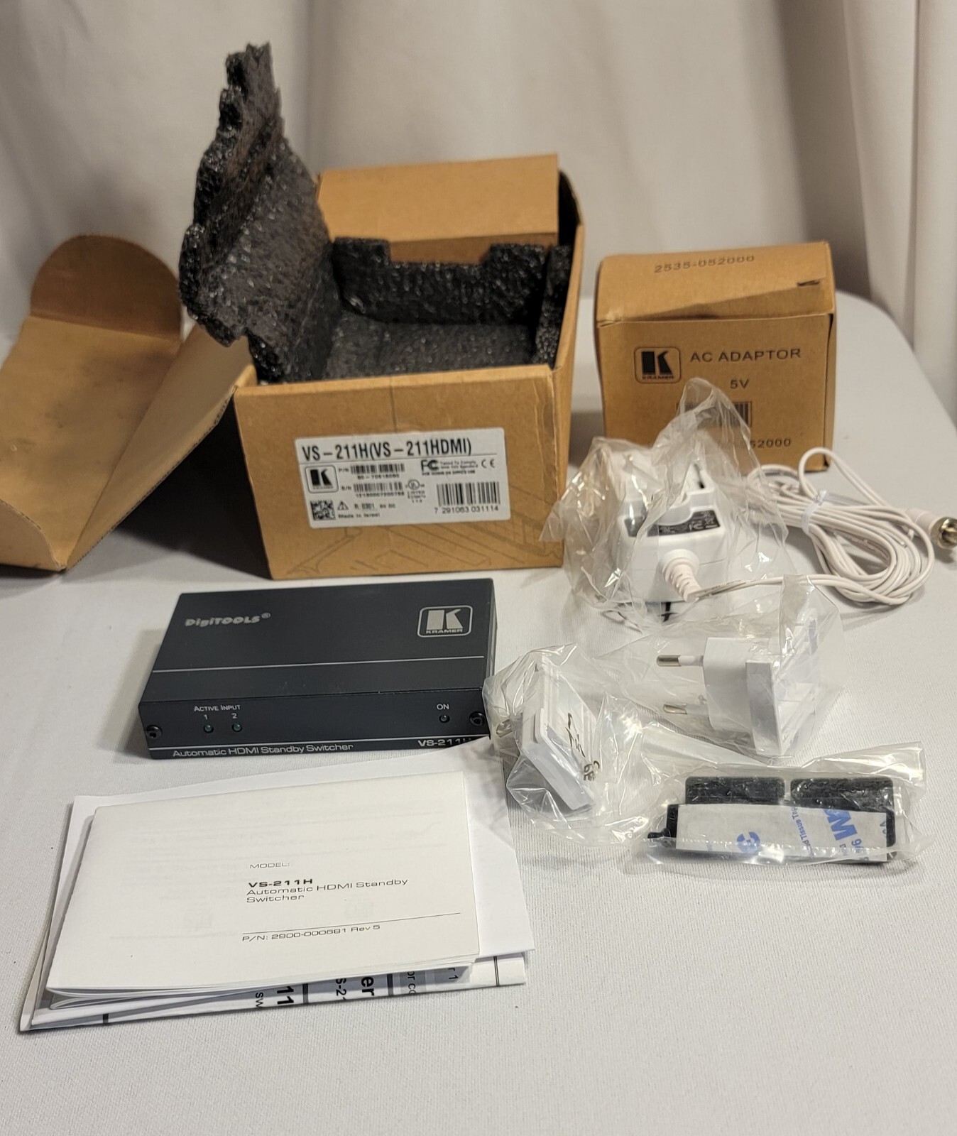 New Kramer Electronics HDMI Switch VS-211H k125