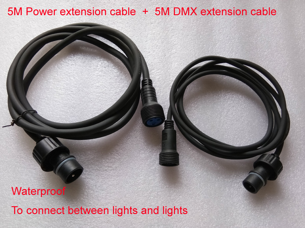 outdoor club lights disco power cable waterproof led wall washer light DMX cable