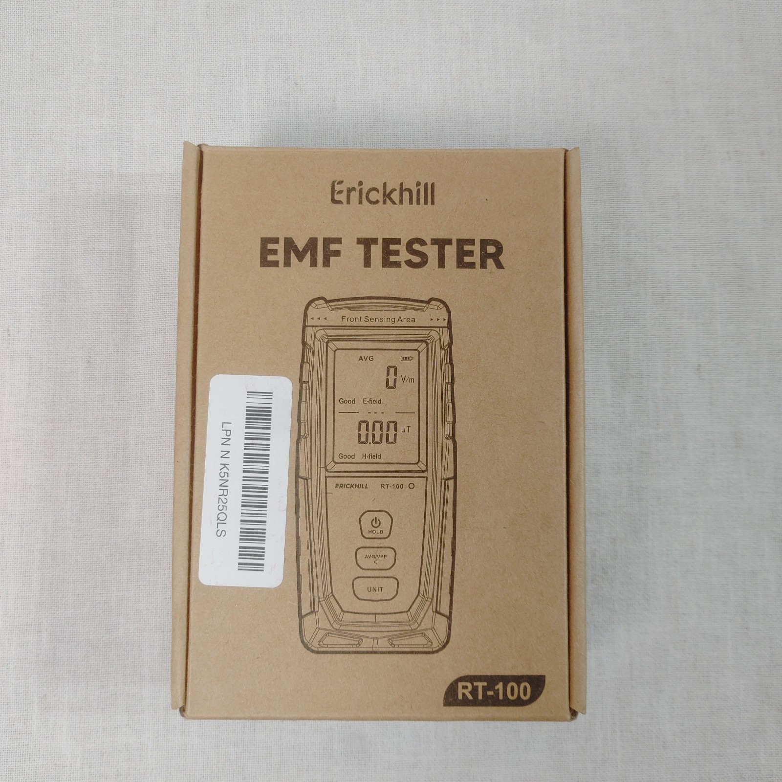 Erickhill Rechargeable EMF Tester Electromagnetic Radiation Tester RT-100