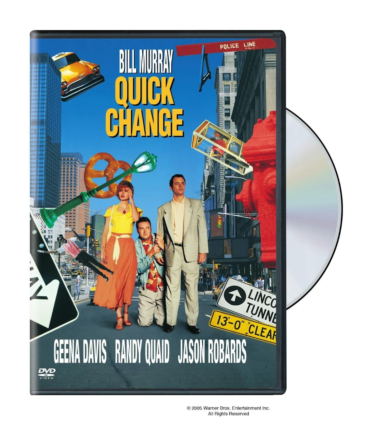Quick Change DVD Bill Murray NEW