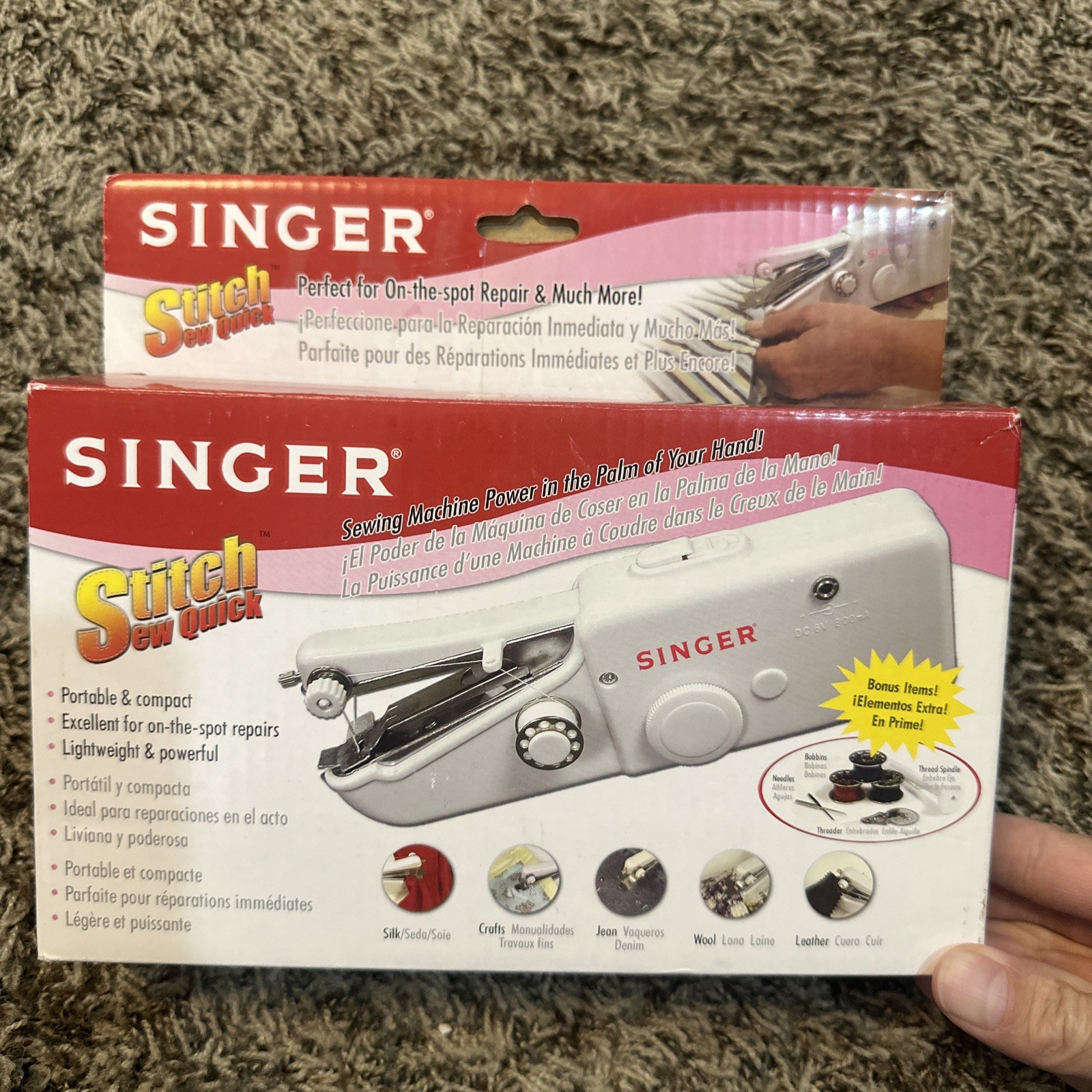 Singer 01663 Stitch Sew Quick Mechanical Sewing Machine