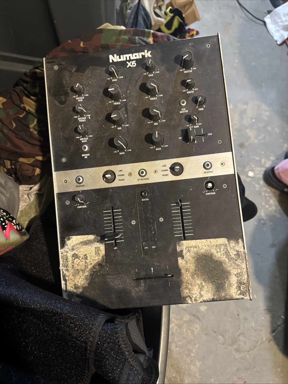 Numark X5 Two-Channel, 24-Bit Digital DJ Mixer.